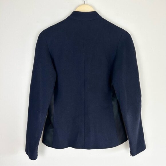 3.1 Phillip Lim Navy Wool Blend Jacket - Picture 6 of 6